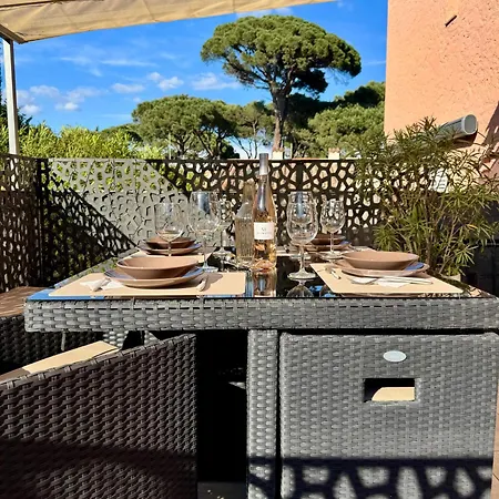 Climatise, Terrasse, Parking Prive, 50m De La 아파트 *